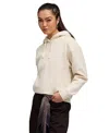 Puma Women's Essential Comfort Fit Hoodie In White
