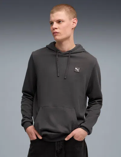 Puma Women's Essentials Elevated Hoodie In Gray
