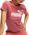 PUMA WOMEN'S ESSENTIALS GRAPHIC SHORT SLEEVE T-SHIRT