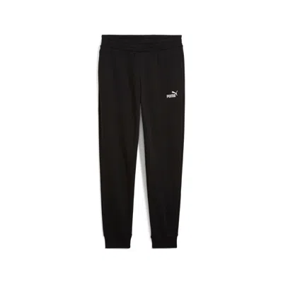 Puma Women's Essentials Small No. 1 Logo Sweatpants In Black