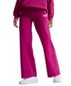 Puma Women's Essentials Straight Leg Full-length Pants In Pink