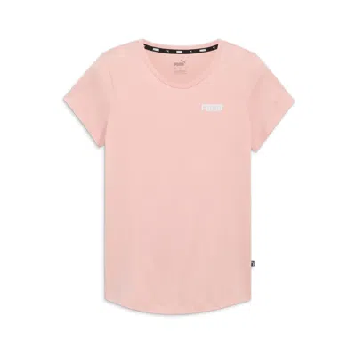 Puma Women's Essential Small Logo T-shirt In Pink Fruit