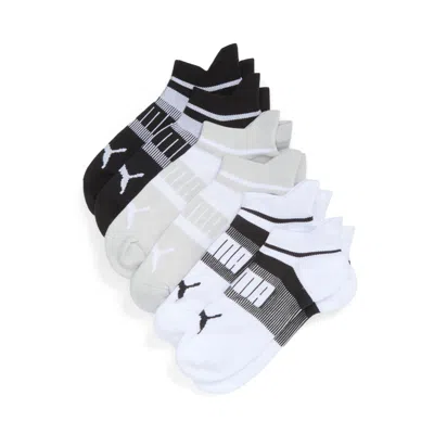 Puma Women's Terry Low-cut Socks (6 Pairs) In Assorted Colours