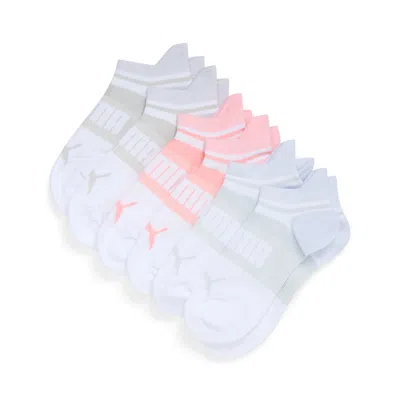Puma Women's Terry Low-cut Socks (6 Pairs) In White