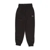 Puma Women's Fleece Tracksuit Pants W Her Winterized High-waist Pants Black In Black