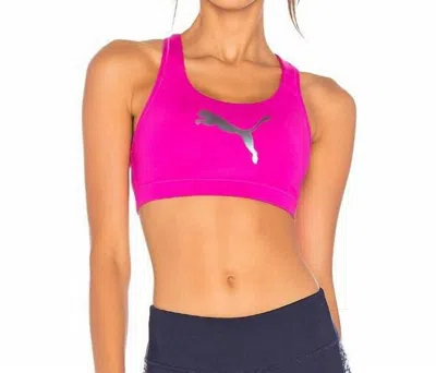 Puma Women's Forever Shape Sports Bra In Pink