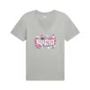 Puma Graphics Floral Women's T-shirt In Multi