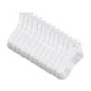 Puma Women's Half-terry Quarter Length Crew Socks (6 Pairs) In White