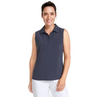 Puma Women's Harding Sleeveless Polo In Blue