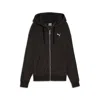 Puma Her Full-zip Hoodie Women In Black