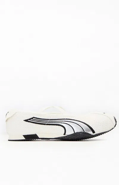 Puma Women S H-street Ballet Sneakers Warm In White