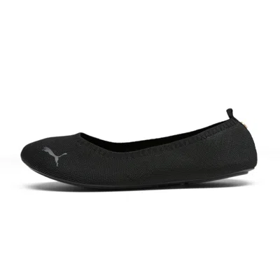 Puma Illiana Women's Ballet Shoes In Black- Gold