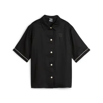 Puma Women's Infuse Woven Shirt In Black