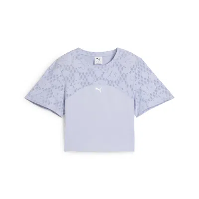 Puma Women's Lace Crop Top In Multi