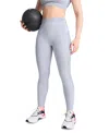 Puma Women's Lace Mesh Logo High-waist 7/8 Leggings In Cool Weather