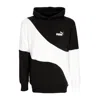 Puma Women's Lightweight Hooded Sweatshirt Power Cat Hoodie In Black