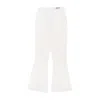 Puma Women's Lightweight Tracksuit Pants Classics Flared Pant No Color In White