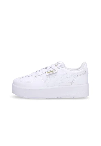 Puma Women's Low Shoe Palermo Elevata Lth Wns White
