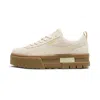 Puma Mayze Brushed Suede Women's Sneakers In Multi