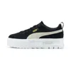 Puma Mayze Platform Suede Sneakers In Multi