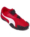 Puma Womens Mostro Og Panelled Low-top Woven Trainers For All Time Red Silver In Red
