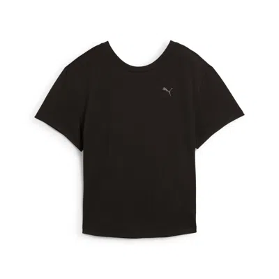 Puma Women's Move Cloudspun Loose Fit Tee In Black