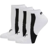 Puma Women's No Show Socks [3 Pairs] In White-black