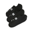 Puma Women's Non-terry No-show Socks (3 Pairs) In Black / Grey