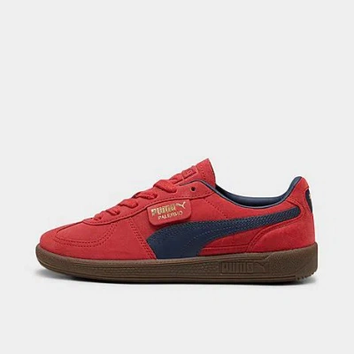 Puma Women's Palermo Casual Shoes In Club Red/club Navy