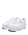 Puma Palermo Elevata Platform Sneaker In White