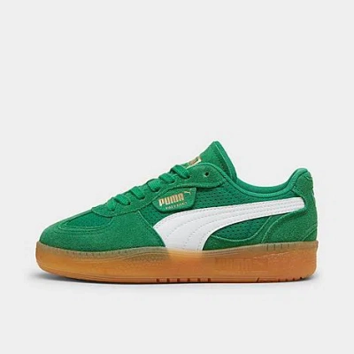 Puma Easy Rider Vintage Sneakers In Green And White