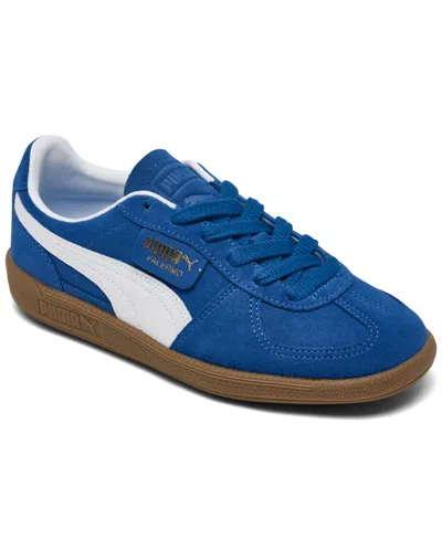 Puma Palermo Elevata Platform Sneaker In Blue
