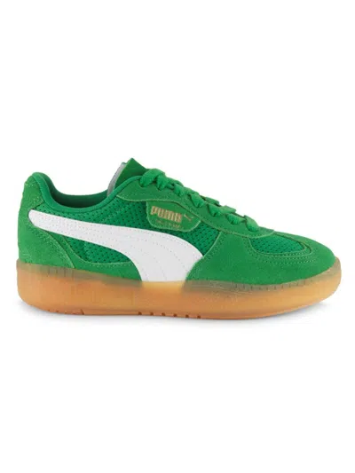 Puma Women's Palermo Moda Low-top Suede Sneakers In Green