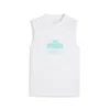 Puma Palm Resort Graphic Tank Top In White