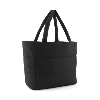 Puma Women's Plush Tote 3.0 Bag In Black