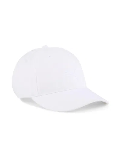 Puma Women's Premium Essentials Classic Baseball Cap In White