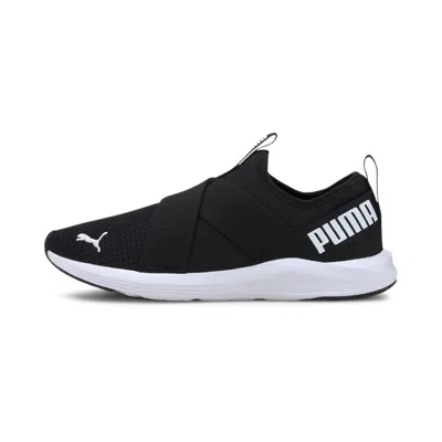 Puma Prowl Slip On Women's Training Shoes In Black- White