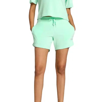 Puma Women's  Elevated Essentials 677946-88 Shorts Green Workout Kfc589