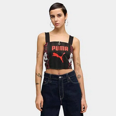 Puma Women's  Future..archive Tank Top In Black