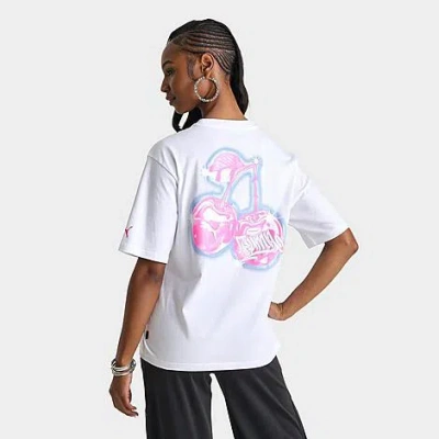 Puma Women's  Jer-she 20 T-shirt In White
