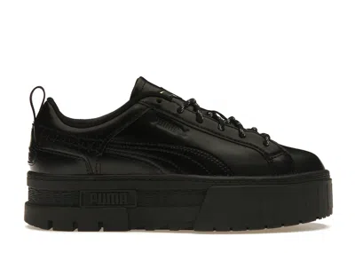 Pre-owned Puma Women's  Mayze Flutur Dua Lipa Sneakers In Black