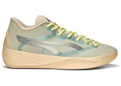Pre-owned Puma Women's  Stewie 2 Earth Sneakers In Granola/ Black