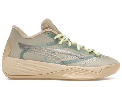 Pre-owned Puma Women's  Stewie 2 Earth Sneakers In Granola/ Black In Multi