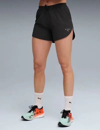Puma Women's  X Hyrox Ultraweave 4" Shorts In Black