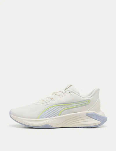 Puma Women's Pwr Hybrid Training Shoes In White