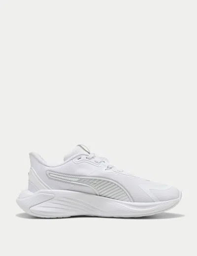 Puma Women's Pwr Hybrid Training Shoes In White