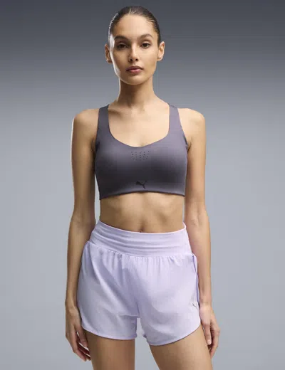 Puma Women's Pwrmode High Support Sports Bra In Purple