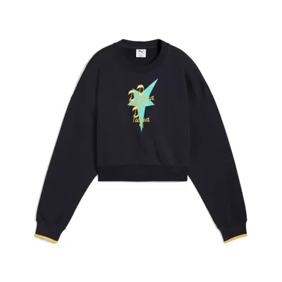 Puma Women's Road To Unity Oversized Crew Sweatshirt