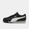 Puma Women's Roma Casual Sneakers From Finish Line In  Black