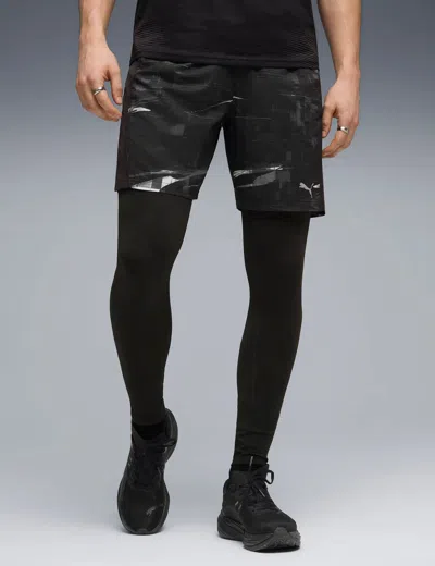 Puma Women's Run Velocity 7" Short In Black